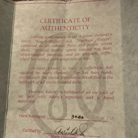 Marie Osmond Rag-a-muffin vintage dolls - Picture 5 of 12